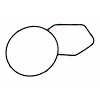 THERMOSTAT GASKET 2003-1993 BMW L6 2.5L DOHC 2.8L DOHC M50B25 M52B25 M54B25 M52B28 Therm. Hsg - image 1