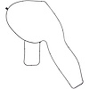 WATER PUMP GASKET 2003-2001 MB V6 3.2L Water Pump Upper - image 1