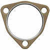 Composite Triangular Exhaust Flange Gasket, 0.060 in. Thick, 2.437 in. ID, 3-Bolt