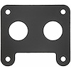 CARBURETOR MOUNT GASKET; 1983-1982 GM V6 181CI 3.0L Buick; 1979 GM V6 196CI 3.2L Buick; 1982-1979 GM
