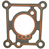THROTTLE BODY GASKET; 1990-1984 CHR L4 1597cc 1.6L SOHC Turbo 8 Valve; 1988-1985 MI L4 1597cc 1.6L S - image 1