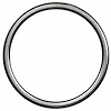 Steel Donut-Style Exhaust Flange Gasket, 1.784 in. ID for 1991-2003 Infiniti, 1988-1989 Mazda and 1989-2019 Nissan Vehicles
