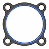 THROTTLE BODY GASKET 2007-2006 MIT V6 3.8L DOHC Throttle Body - image 1