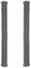 REAR MAIN SEAL SET; CLF L4 112CI 1.8L; CON L4 112CI 1.8L; CON H/D L4 112CI 1.8L; IHC L4 112CI 1.8L; - image 1