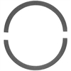 REAR MAIN SEAL SET; 1964-1960 FO L6 144CI 2.4L; 1964-1960 FOT L/D L6 144CI 2.4L; 1972-1960 FO L6 170 - image 1