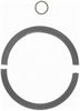 Rubber 2-Piece Rear Main Seal Gasket for 1980-1985 GM and Jeep 1.8L, 2.0L and 2.8L Models - image 1