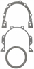 Rubber 1-Piece Rear Main Seal Gasket for 1976-2002 Toyota, Volkswagen, Audi, Volvo, Dodge, Plymouth, and Renault Vehicles - image 1