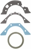 REAR MAIN SEAL SET; 1996-1985 FO L4 116CI 1.9L SOHC; 2003-1997 FO L4 121CI 2.0L SOHC; 1994-1984 FO L - image 1
