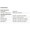 Head Bolt Set Jeep 4.0L 1996-2006 - image 2
