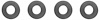 GROMMET SET 1994-1987 SB L3 1189cc 1.2L SOHC 9 Valve - image 1