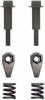 EXH. FLANGE BOLT & SPRING KIT; 1994-1985 FO L4 116CI 1.9L SOHC; 1994-1984 FO L4 140CI 2.3L OHV HSC; - image 1