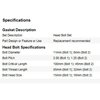Head Bolt Set Chevrolet/GMC 4.8L/ 5.3L/ 6.0L/ 6.2L V8 2004-09 - image 2