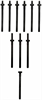 HEAD BOLT SET; 1986-1982 GM L4 1796cc 1.8L SOHC 8 Valve; 1986-1984 GM L4 1796cc 1.8L SOHC Turbo 8 Va - image 1