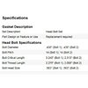 Head Bolt Set Chevrolet 3.8L 1995-2005 - image 2