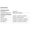 Head Bolt Set Chevrolet/GMC 4.3L 1985-2011 - image 2