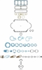 FULL SET; CAS L4 124CI 2.1L; CON L4 124CI 2.1L; CAS L4 124CI 2.1L Dynatork; CLF L4 124CI 2.1L Dynato - image 1