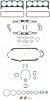 Full Engine Gasket Set for 1957-1979 Chevy Bel Air, Corvette, Nomad & Trucks [2-Piece Rear Main Seal]