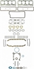 FULL SET; 1959-1957 GMT L/D V8 370CI 6.1L Oldsmobile; 1959-1957 GMT M/D V8 370CI 6.1L Oldsmobile; 19 - image 1