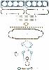Full Gasket Set Cadillac 1970-76 500 V8 Engines