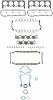 Engine Gasket Set 1959-66 Chrysler 318 V8 - image 1