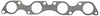 INTAKE MANIFOLD GASKET; 1984-1976 VOL L4 2127cc 2.1L SOHC; 1985-1981 VOL L4 2127cc 2.1L SOHC Turbo; - image 1