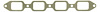 EXH MANIFOLD GASKET; DD L4 212CI 3.5L Diesel; 1976 FOT M/D L4 212CI 3.5L Diesel; 1980-1962 GMT M/D L - image 1