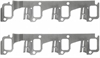 EXH MANIFOLD GASKET; 1982-1975 IH H/D V8 404CI 6.6L; 1981-1979 IH M/D V8 404CI 6.6L; 1980-1979 DT M/ - image 1