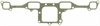 EXH MANIFOLD GASKET; 1979-1975 CKR L6 250CI 4.1L OHV Chevrolet; 1979-1975 GM L6 250CI 4.1L OHV Chevr - image 1