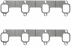 EXH MANIFOLD GASKET; CAI V8 522CI 8.5L Diesel; CAO V8 522CI 8.5L Diesel; 1975 DT M/D V8 522CI 8.5L D - image 1