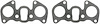 INTAKE MANIFOLD GASKET; 1982-1979 GMT L/D L4 1817cc 1.8L SOHC; 1985-1981 IS L4 1817cc 1.8L SOHC; 198 - image 1