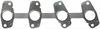 EXH MANIFOLD GASKET 2002-1998 GM L4 134CI 2.2L OHV 2002-1998 GMT L/D L4 134CI 2.2L OHV 2001-1998 IST L/D L4 134CI 2.2L OHV - image 1