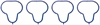INTAKE MANIFOLD GASKET; 2003-1998 FO L4 1988cc 2.0L DOHC 16 Valve; 2004-2001 FOT L/D L4 1988cc 2.0L - image 1