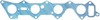INTAKE MANIFOLD GASKET; 1985-1981 CHR L4 2555cc 2.6L SOHC 8 Valve; 1989-1981 DT L/D L4 2555cc 2.6L S