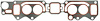 INTAKE MANIFOLD GASKET; 1983 MI L4 1795cc 1.8L SOHC 8 Valve; 1988-1984 MI L4 1795cc 1.8L SOHC Turbo - image 1