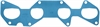 INTAKE MANIFOLD GASKET 1985-1982 FO L4 140CI 2.3L SOHC LPG - image 1