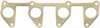 EXH MANIFOLD GASKET 1986-1982 GM L4 1796cc 1.8L SOHC 8 Valve 1994-1987 GM L4 1998cc 2.0L SOHC 8 Valve - image 1