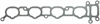 INTAKE MANIFOLD GASKET 2004-2001 DT L/D L4 148CI 2.4L DOHC 16 Valve 2004-2002 JEE L/D L4 148CI 2.4L DOHC 16 Valve - image 1