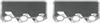 EXH MANIFOLD GASKET 1993-1987 BMW L6 2494cc 2.5L SOHC 12 Valve 1988-1982 BMW L6 2693cc 2.7L SOHC 12 Valve - image 1