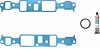 OEM Performance Replacement Intake Gaskets 1991-93 Chevy 4.3L OHV V6 - image 1