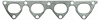 EXH MANIFOLD GASKET 1989-1986 HO L4 1590cc 1.6L DOHC 16 Valve - image 1