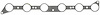 PLENUM GSKT FORD 300 6CYL - image 1