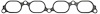 INTAKE MANIFOLD GASKET 2002-1998 GM L4 1794cc 1.8L DOHC 16 Valve 2002-1998 TO L4 1794cc 1.8L DOHC 16 Valve