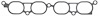 INTAKE MANIFOLD GASKET 2002-2000 TO L4 1796cc 1.8L DOHC 16 Valve - image 1