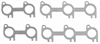 EXH MANIFOLD GASKET 2002-1997 FOI V10 415CI 6.8L SOHC 20 Valve 2002-1997 FOT L/D V10 415CI 6.8L SOHC 20 Valve - image 1