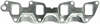 EXH MANIFOLD GASKET 1997-1992 GM L4 1324cc 1.3L SOHC 8 Valve 1997-1989 SZ L4 1324cc 1.3L SOHC 8 Valve - image 1