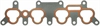 INTAKE MANIFOLD GASKET; 1994-1991 FO L4 1597cc 1.6L DOHC 16 Valve; 1994-1991 FO L4 1597cc 1.6L DOHC - image 1