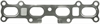 Exhaust Manifold Gasket for 1991-1996 Ford Escort and Mercury Tracer, 1990-1998 Mazda Protege, 1994-97 and 1999-2005 Miata - image 1