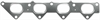 EXH MANIFOLD GASKET 1996-1990 HO L4 2156cc 2.2L SOHC 16 Valve 1996-1992 HO L4 2259cc 2.3L DOHC 16 Valve - image 1