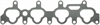 INTAKE MANIFOLD GASKET 1997-1995 KIA L4 1597cc 1.6L DOHC 16 Valve 1993-1990 MZ L4 1597cc 1.6L DOHC 16 Valve - image 1