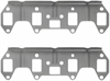 EXH MANIFOLD GASKET; 1977-1964 FOI V8 330CI 5.4L Heavy Duty; 1973-1964 FOT H/D V8 330CI 5.4L Heavy D - image 1